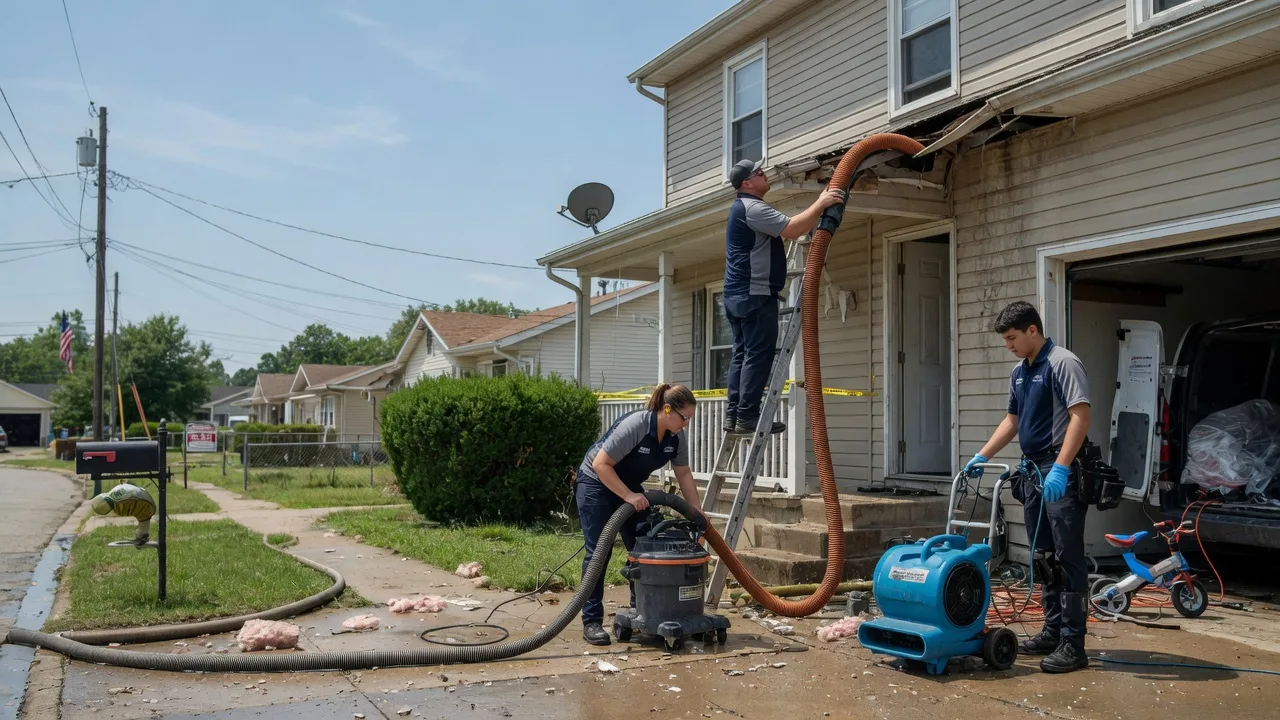 Water Damage Restoration in Brownsboro, TX near me